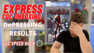 CGC COMIC UNBOXING / EXPRESS / ULTIMATE FALLOUT 4