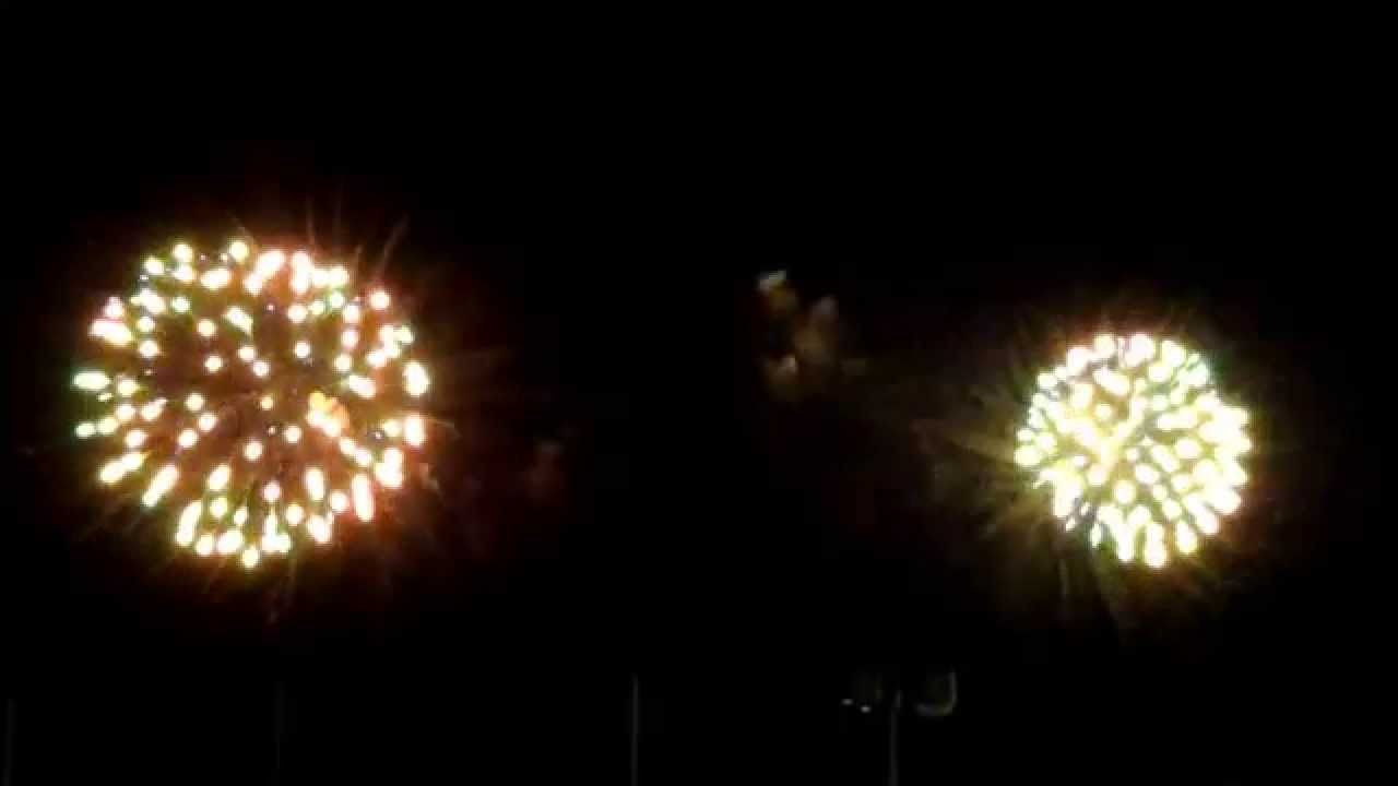 Feu d'artifice 15 août 2014 St Cyprien plage YouTube