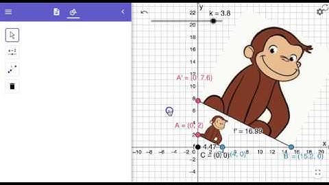 Using the DILATE FROM POINT Tool: GeoGebra Beginner Exercise 19