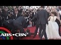 Tv patrol brad pitt was hit in the face at maleficent premiere