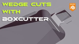 Boxcutter QUICK TIP: cut a wedge with  Line Box