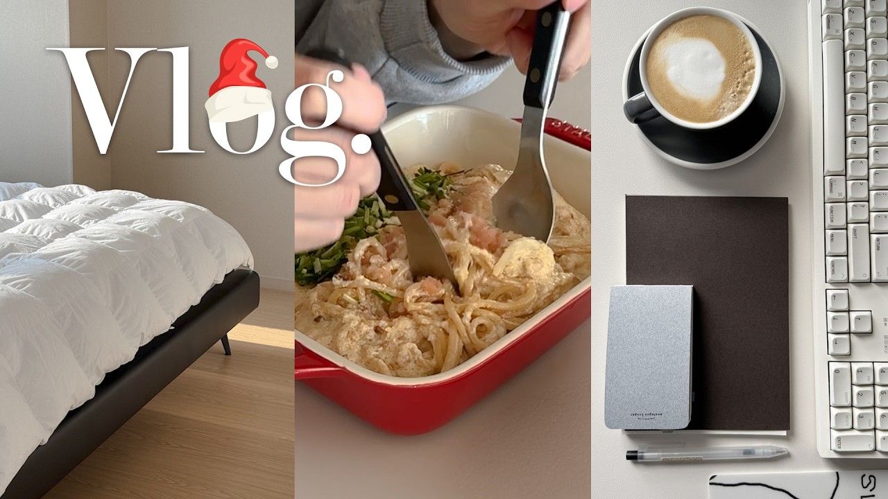 [Vlog] 🖋️2026년 다이어리 셋업(아날로그키퍼, 몰스킨) | 프리랜서 디자이너 브이로그 | 이번 주 읽은 책 소개 | 독서 브이로그 | 오는정김밥 레시피