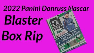 2022 Panini Donruss Nascar racing cards blaster box rip wow what a box!