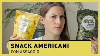 Snack americani (sani) con assaggio!