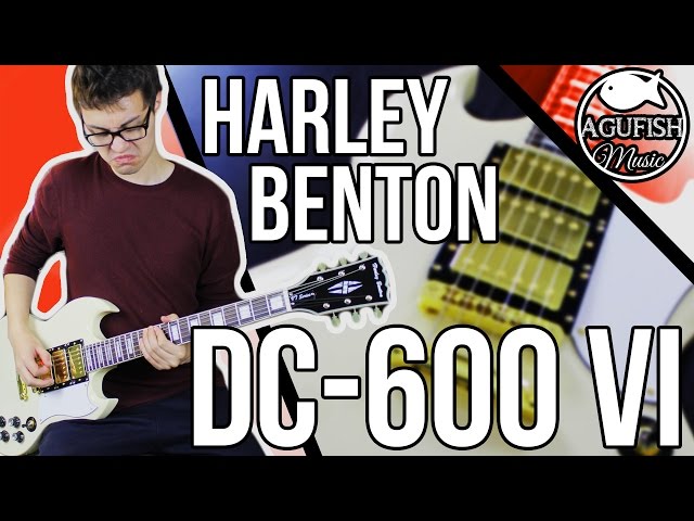 Harley Benton DC-600 VI Vintage Series Demo || $200 SG Custom?!