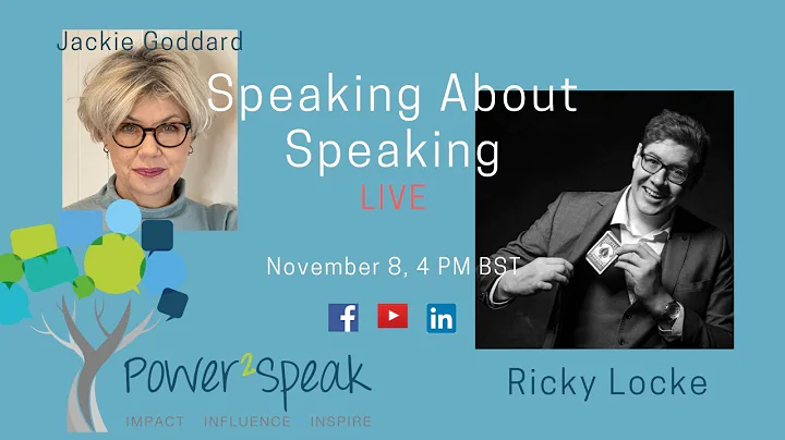 Speaking About Speaking, Jackie Goddard with guest...