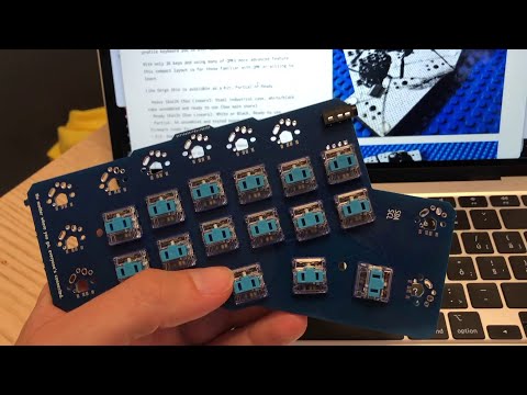 Ergonomic split keyboard update - assembling GergoPlex
