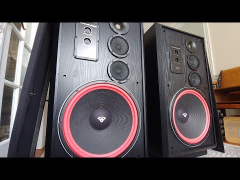 Cerwin Vega AT-15 Speakers! @1JGP1