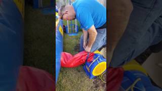 How to set up a bounce house