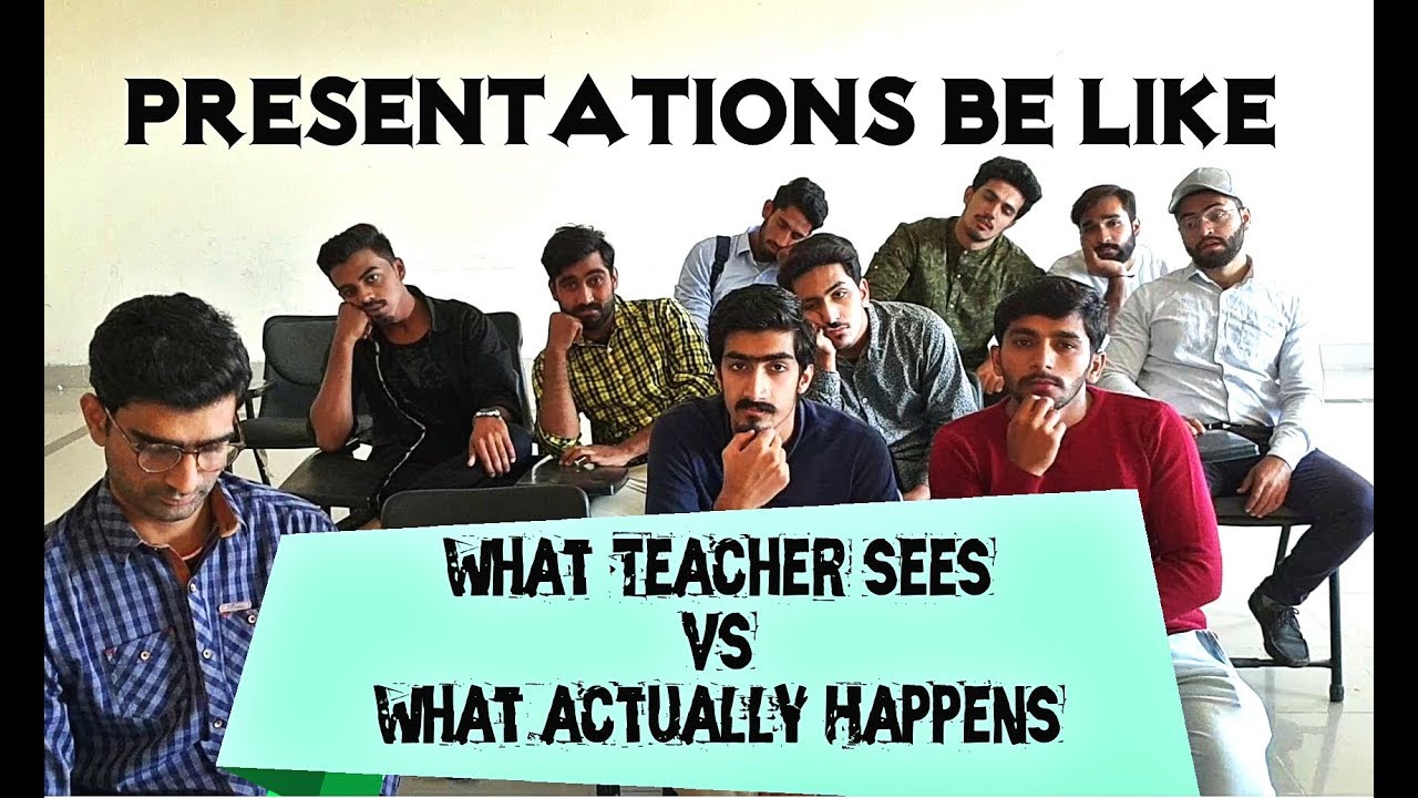 Class Presentations be like|Funny| |Reality|-Gul Nawaz Films - YouTube