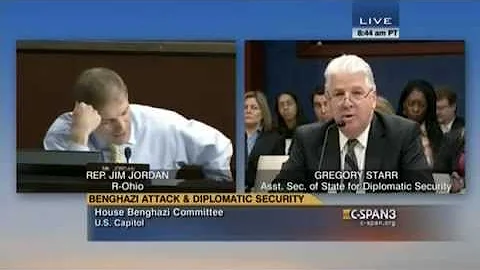 Rep. Jim Jordan (R-OH) questions Greg Starr about ...