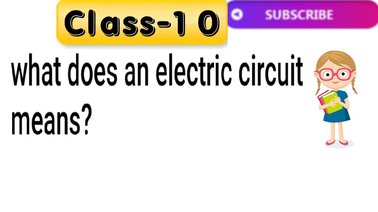 What Does An Electric Circuit Mean YouTube