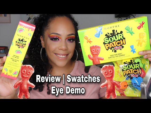 Sour Patch Kids X Morphe Collection Review | Swatches | Eye Demo - YouTube