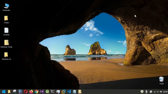 Como deixar o Ubuntu com a cara do Windows 10