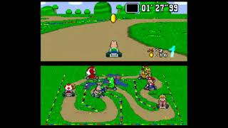 マリオカート SFC 150CC 1ST マッシュルーム カップ ノコノコ