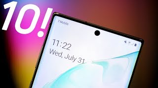 The Note 10 is... different. (Hands-on)
