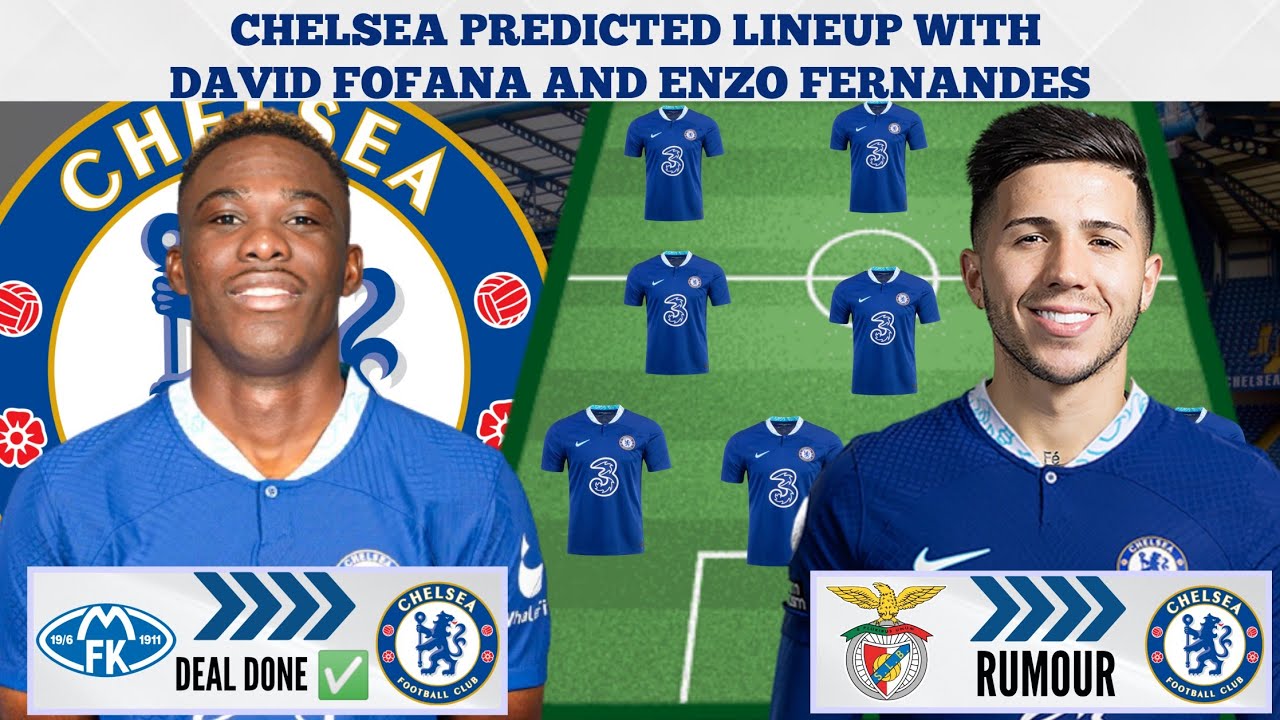 CHELSEA PREDICTED STARTING LINEUP WITH ALL JANUARY RUMOURS AND CONFIRMED TRANSFER 2023