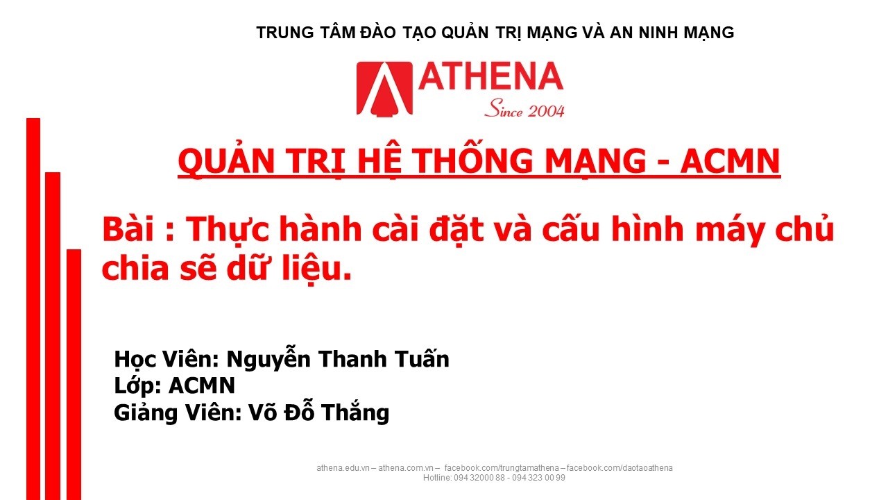 ACMN | Cài đặt và cấu hình SMB & FTP Server trên Windows Server 2019 ...