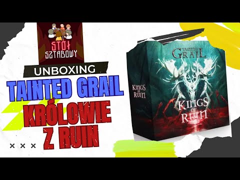 Tainted Grail: Królowie z Ruin | unboxing!