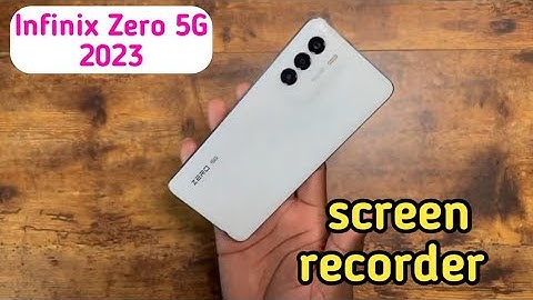 How To Enable Screen Recording In Infinix Zero 5G 2023, Screen Record In Infinix Zero 5G 2023,