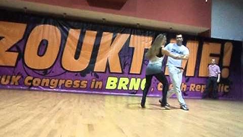 Demo Zouk - Adriana Coutinho e Rodrigo Delano 2013 - ZoukTime - Brno