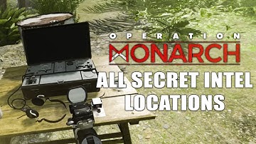 All Secret Intel Locations In Caldera - Operation Monarch Guide (Warzone)