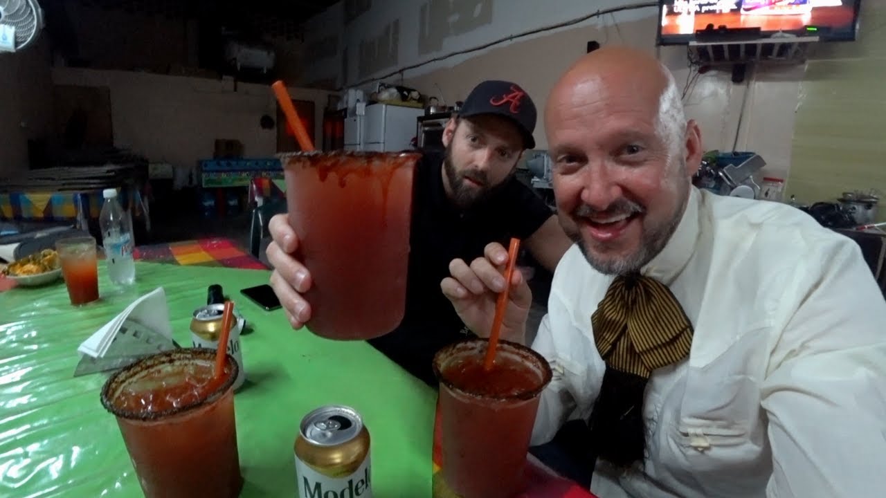 ⁣Trying Mexico's Village Blood Drink 🇲🇽
