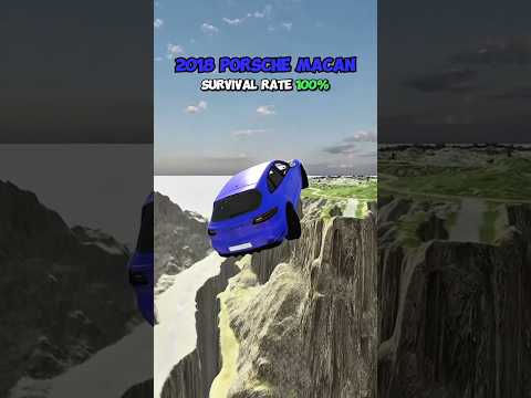1% Survival Rate! Testing Cars vs Massive Jump#beamng #beamngdrive