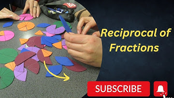 Multiplicative Inverse of Fractions (Reciprocal)with examples #grade5 #math
