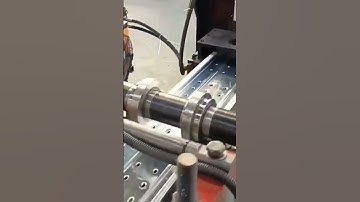 Scaffolding Steel Plank machine.