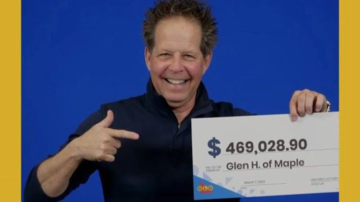 Ontario man wins lottery not once — but twice