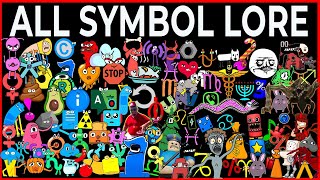 Symbol Lore ALL SEASONS | FULL Version | All Parts (Continuation Alphabet Lore But Symbols)