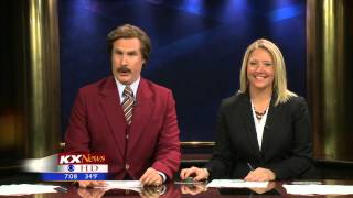 Ron Burgundy Anchoring HIGHLIGHTS