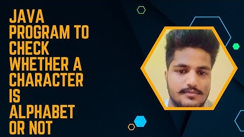 Java Program to Check Whether a Character is Alphabet or Not#java #cracmindboyrk #coding #developer
