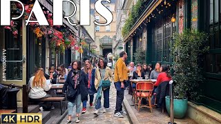 🇫🇷[PARIS 4K] "BEST CAFÉ STREETS IN SAINT GERMAIN DES PRÉS WALK" (4K60 FPS VERSION) 23/APRIL/2024
