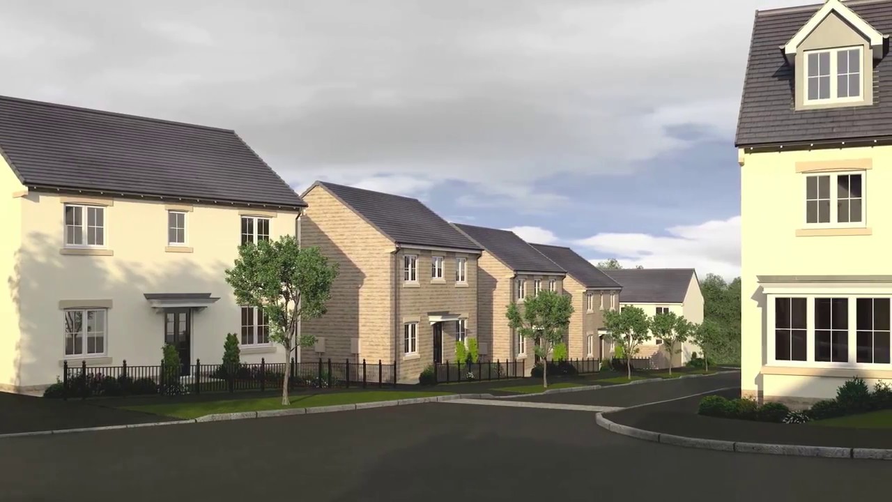 Miller Homes Brompton Fold, Bradford, Yorkshire CGI Development Tour