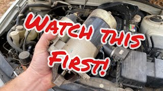 Starter Replacement Tips 2003 Mitsubishi Galant