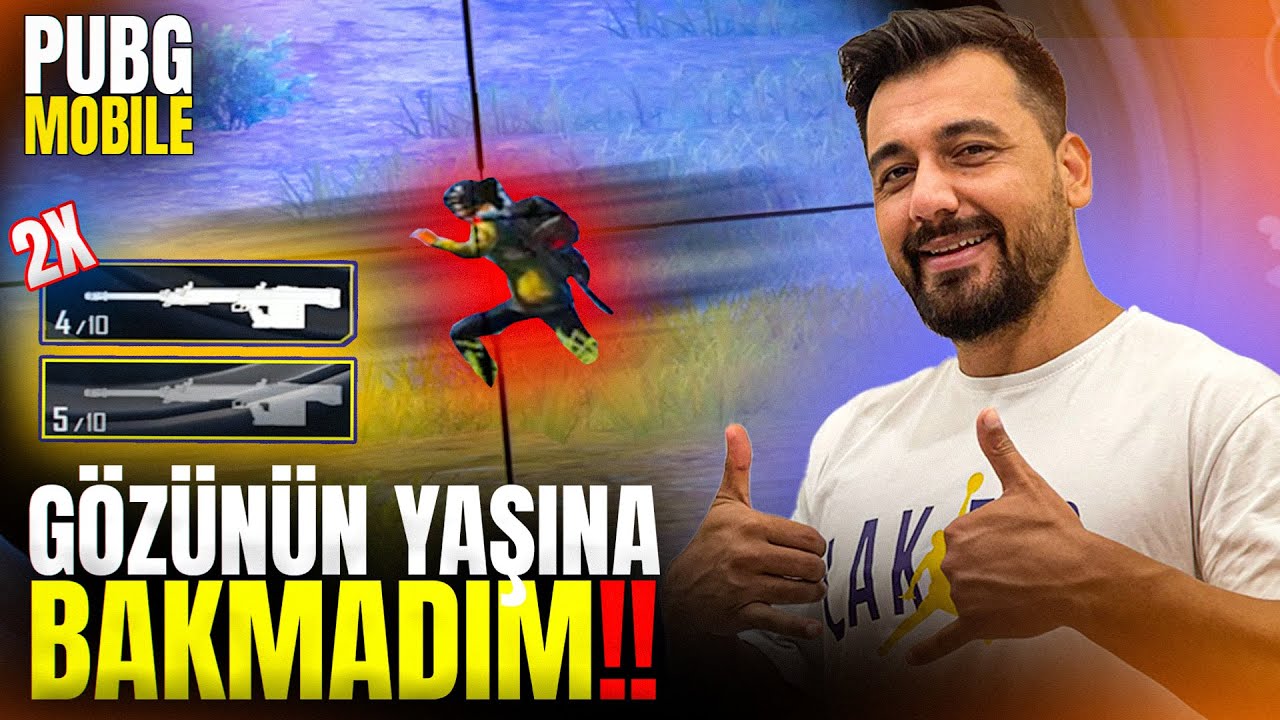 İKİ AMR İLE OYNAYIP DÜŞMANLARIN GÖZÜNÜN YAŞINA BAKMADIM / Pubg Mobile