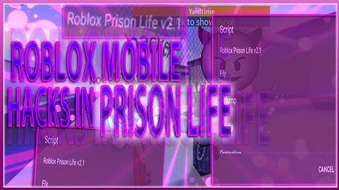 NEW ROBLOX MOBILE HACKS IN PRISON LIFE!!!!!