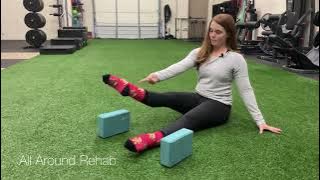 Seated Leg Hurdles - All Around Rehab