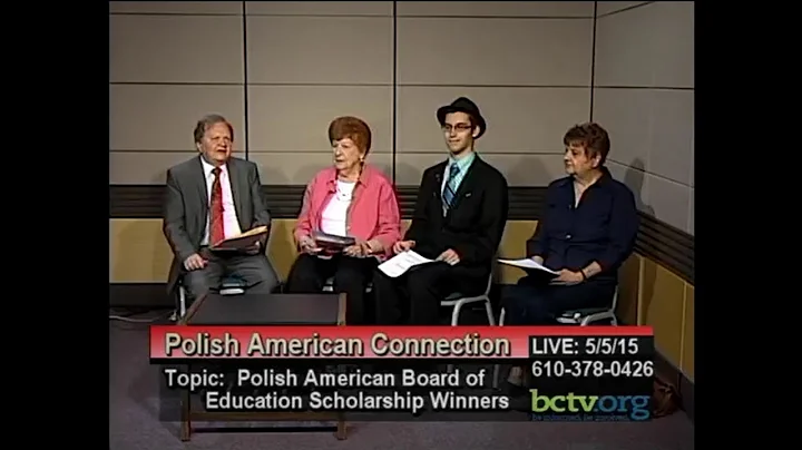 Polish American Board of Education Scholarship winner 5-5-15