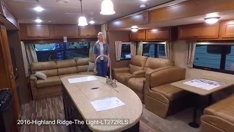 2016 Highland Ridge RV The Light LT272RLS