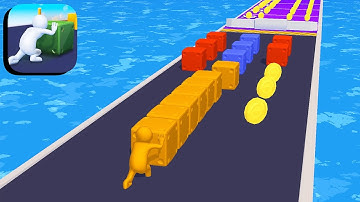 Push Color! 3D Gameplay 🕺🌈⚡️ All Levels 1-3