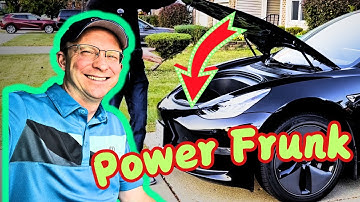 Tesla Model 3 - Must Have EV Hack - Auto Power Frunk