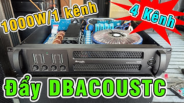 Đẩy 4 Kênh DB D4100 G.I.Á Cực Tốt | Linh Anh Audio 0925 133 999
