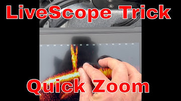 Garmin LiveScope Tip: how to zoom in n out quickly