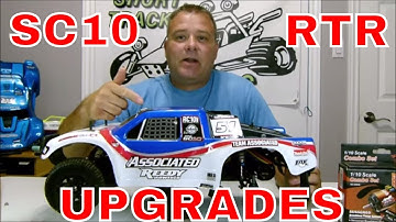 TEAM ASSOCIATED SC10 RTR UPGRADES