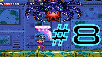Metroid Fusion walkthrough part 8: Spider boss and power outages