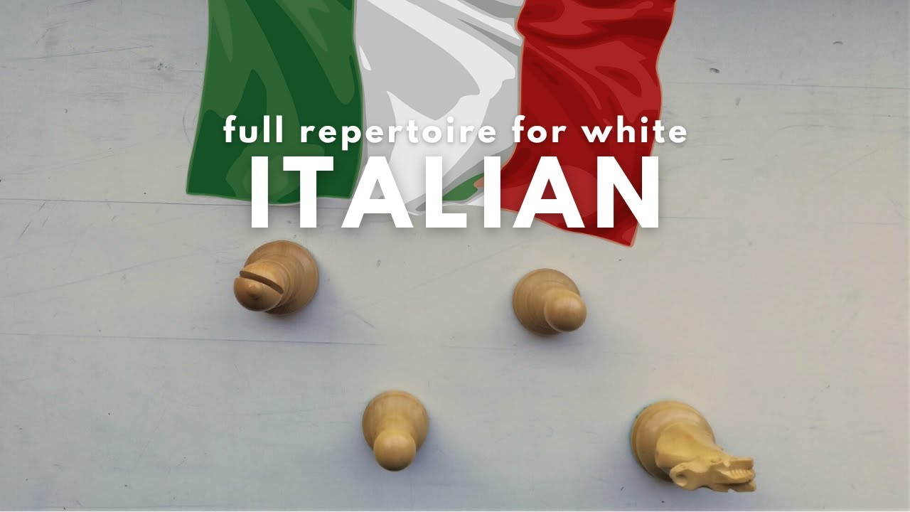 A Complete Italian Opening Repertoire for White - YouTube