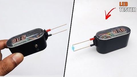 How To Make LED Voltage Tester At Home | Minimum Voltage Tester